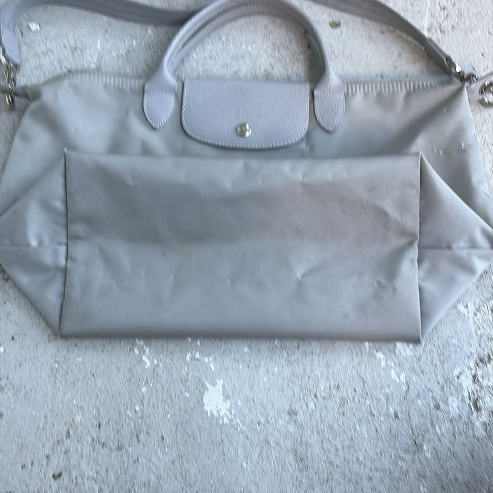 Longchamp gray tote - Picture 3 of 10